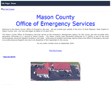 Tablet Screenshot of masoncountyoes.com